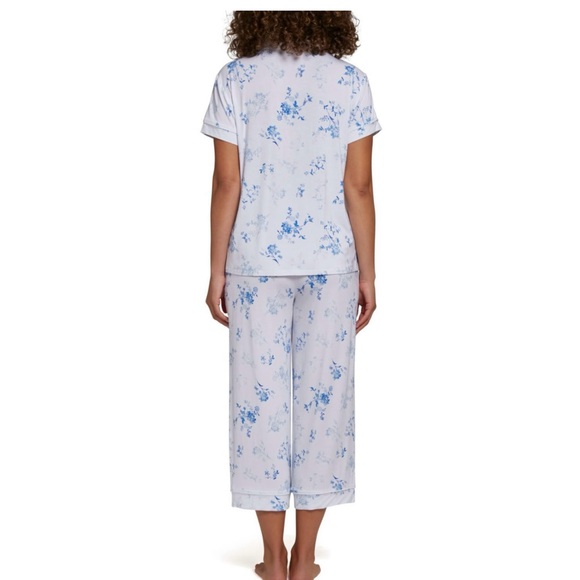 LOFT Notch Ladies Collar Capri Sleep Set - Picture 2 of 4